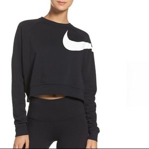 Nike Dri Versa Training Crop Top Sweatshirt